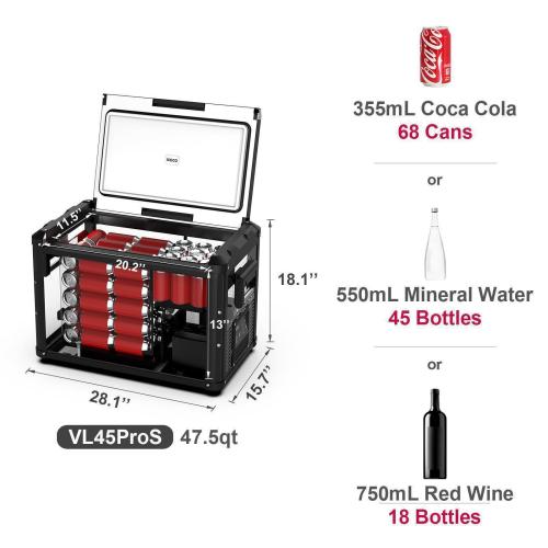 VL45ProS Single Zone Portable Fridge Freezer | ICECO