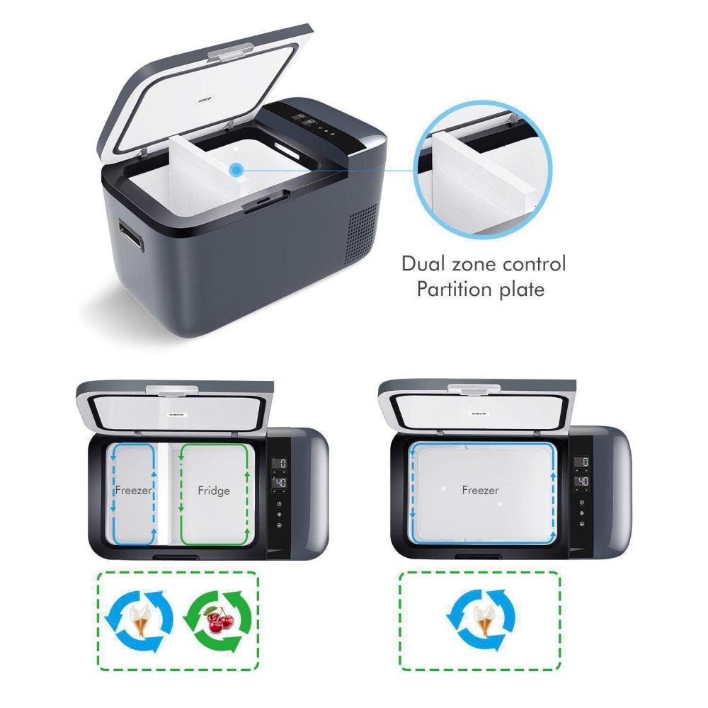 ICECO 21QT GO20 Dual Zone Fridge Freezer | ICECO