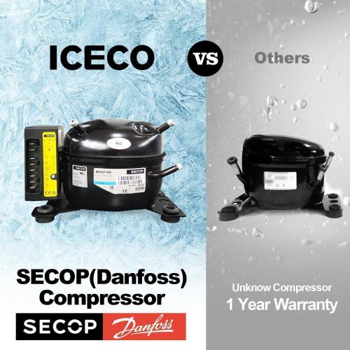 68.7QT VL65 Dual Zone Fridge Freezer | ICECO