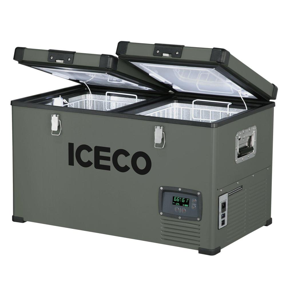 ICECO VL60 Dual Zone Fridge Freezer with Cover