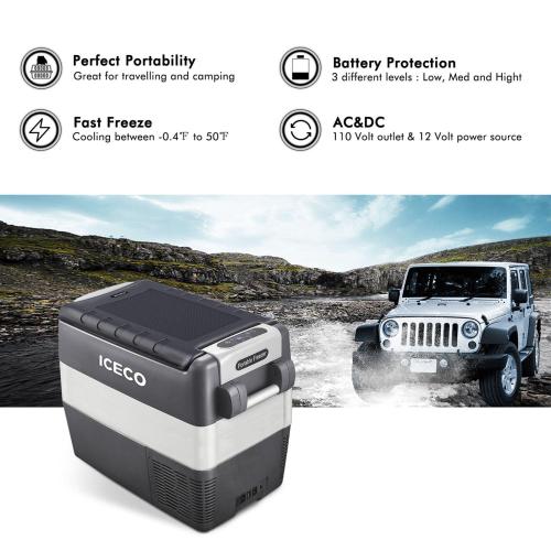 JP50 12V Refrigerator Portable Fridge Freezer | ICECO