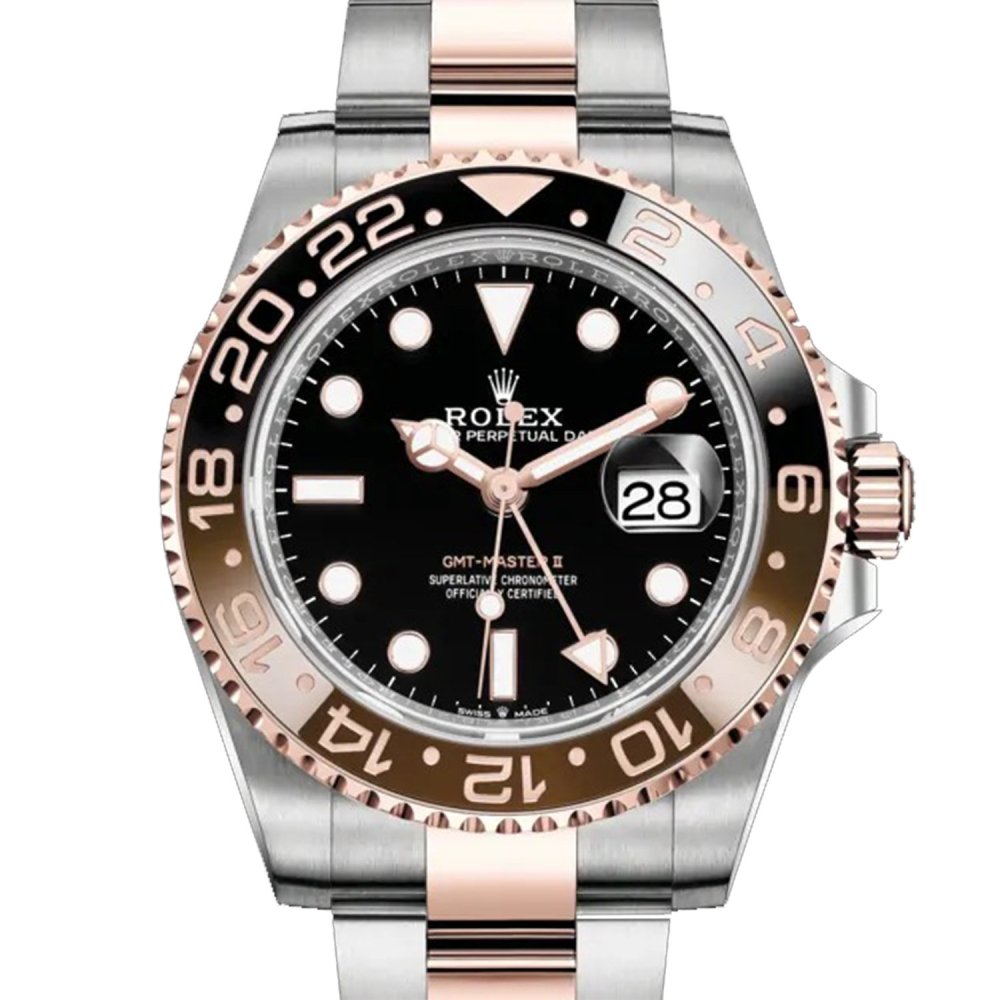 ROLEX ロレックス GMTマスターⅡ オイスター 40mm オイスタースチール＆エバーローズゴールド m126711chnr-0002