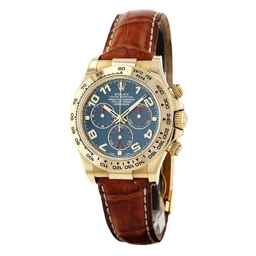 ROLEX ロレックス コスモグラフ デイトナ ブルーアラビア文字盤  腕時計 メンズ  116518