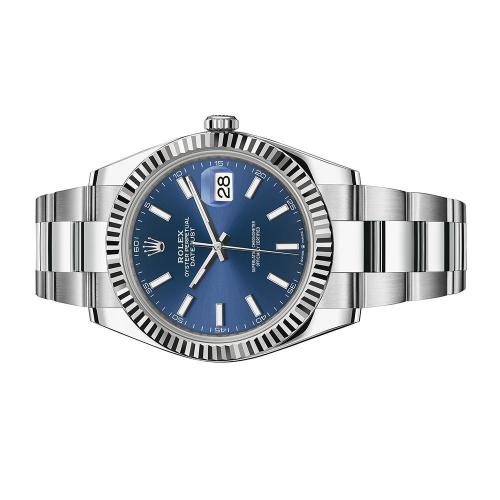 ROLEX ロレックス デイトジャスト 41 オイスター 41 mm オイスタースチール＆ホワイトゴールド m126334-0001
