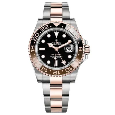 ROLEX ロレックス GMTマスターⅡ オイスター 40mm オイスタースチール＆エバーローズゴールド m126711chnr-0002