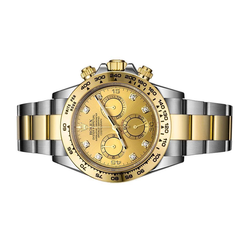 ROLEX ロレックス コスモグラフ デイトナ オイスター 40mm ダイヤモンド入りシャンパンカラー 116523-78593 8DI