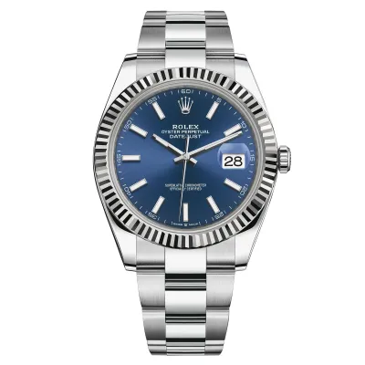 ROLEX ロレックス デイトジャスト 41 オイスター 41 mm オイスタースチール＆ホワイトゴールド m126334-0001
