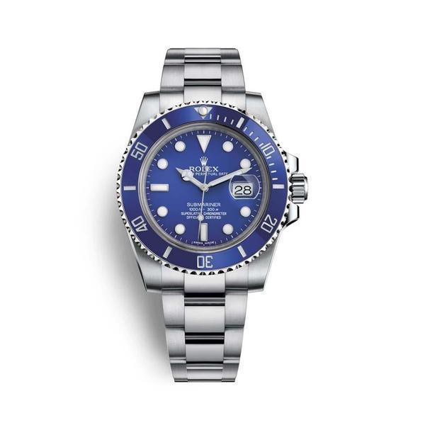 ROLEX ロレックス サブマリーナ デイト オイスター ブルー文字盤 -116619LB-97209