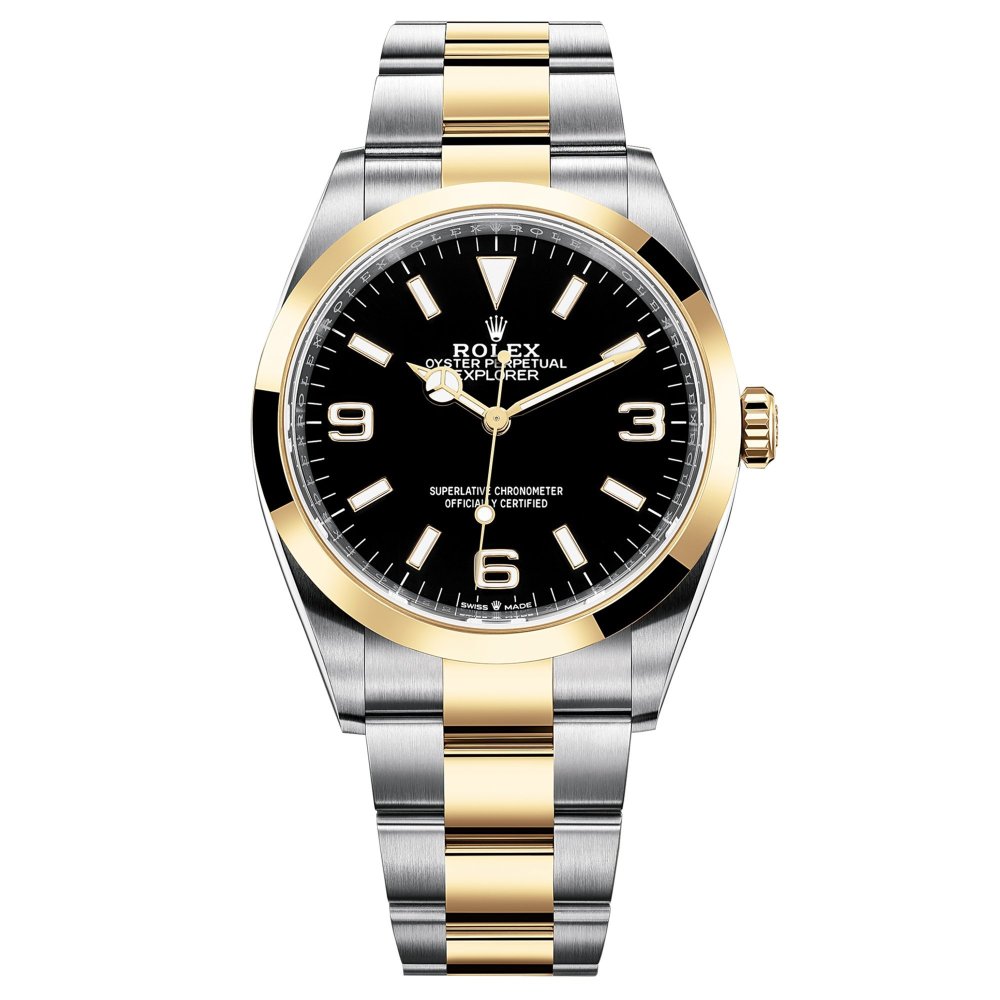 ROLEX  ロレックス エクスプローラー  オイスター 36 mm オイスタースチール＆イエローゴールド M124273-0001