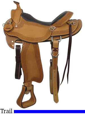 16  Big Horn Texas Ranger Trail Saddle 937