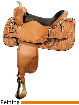16  Big Horn Reining Saddle 849