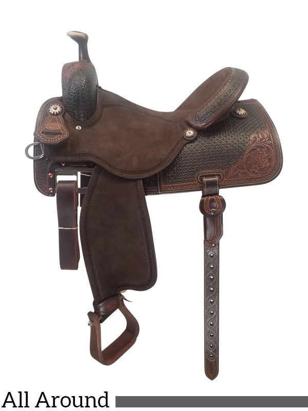 13.5  to 17  Martin Saddlery High Plains Mirage All-Around 14-C7
