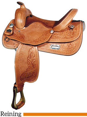 16  Big Horn Flex Reining Saddle 848