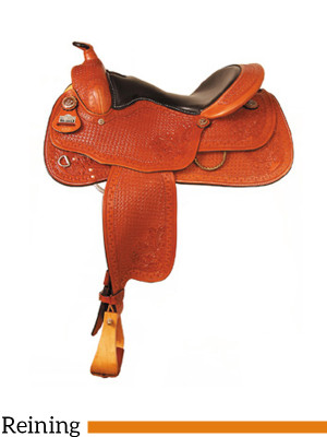 16  Big Horn Reining Saddle 863