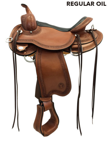 14  to 17  Circle Y Julie Goodnight Teton Flex2 Trail 1760 w/Free Pad