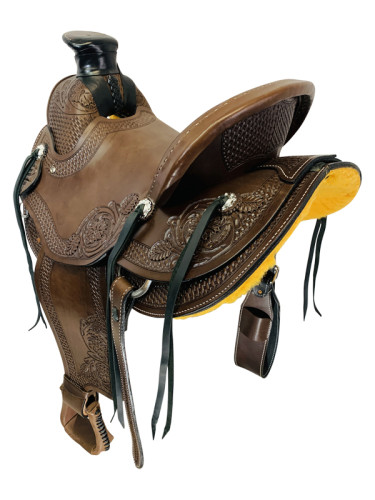 15  to 17  Dakota Wade Tree Saddle 8096