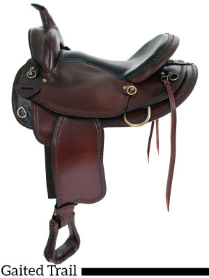 16  17  Big Horn Texas Best Hill Country Trail II Saddle, Gaited 940G