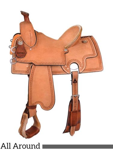 12  to 16  Circle Y Malta All Around Saddle 2725 w/Free Pad
