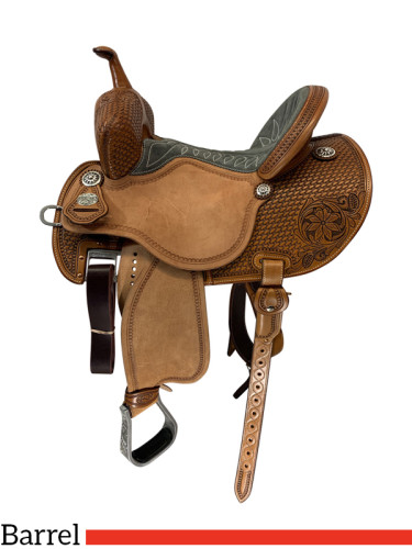 12.5  to 15.5  Martin Saddlery FX3 Barrel Racer 67-C2