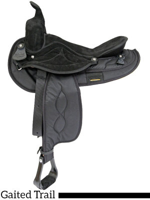 16  17  Big Horn Gaited Cordura Saddle 605 606