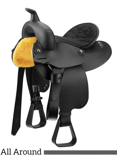 12  13  Wintec Junior Western All Rounder Saddle