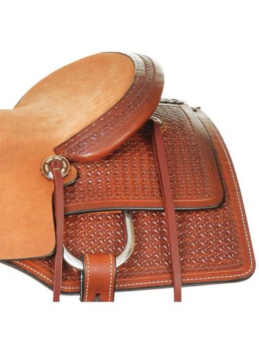 15  to 17  Reinsman Ranch Cutting Saddle 4830 w/Free Pad