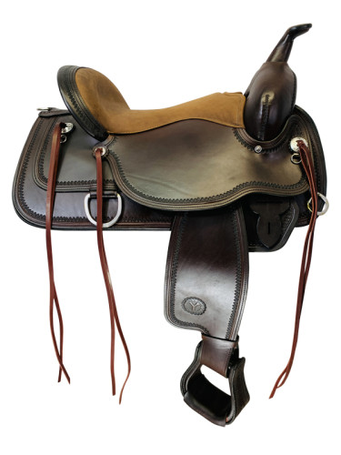 Circle Y Topeka Trail Saddle Flex2 1651 w/Free Pad
