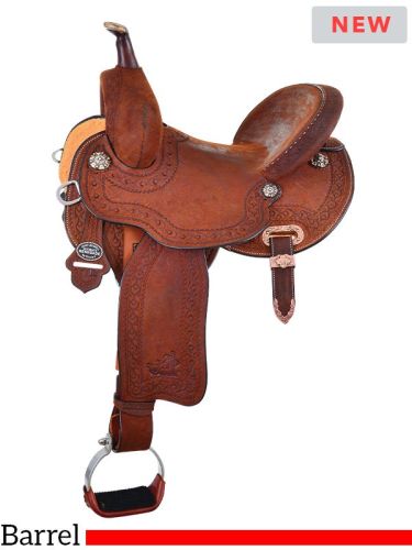 13.5  to 17  Circle Y Josey-Mitchell Renegade Racer MJ53 w/Free Pad