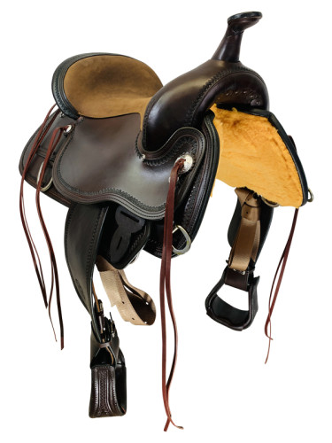 Circle Y Topeka Trail Saddle Flex2 1651 w/Free Pad