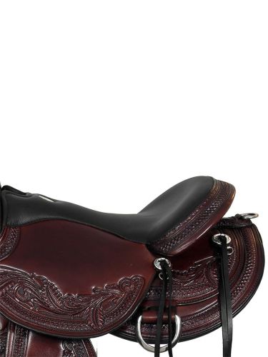 Circle Y Julie Goodnight Wind River Flex2 Trail Saddle 1750 w/Free Pad
