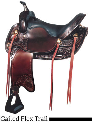 17  Big Horn Walking Horse Saddle 1701