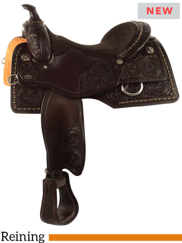 15.5  to 17.5  Circle Y Ohio Reiner Reining Saddle 2672 w/Free Pad