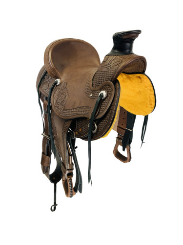 15  to 17  Dakota Wade Tree Saddle 8096