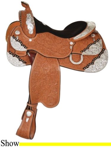 14.5  16  17  Circle Y Cameo Custom Show Saddle 1953 w/Free Pad