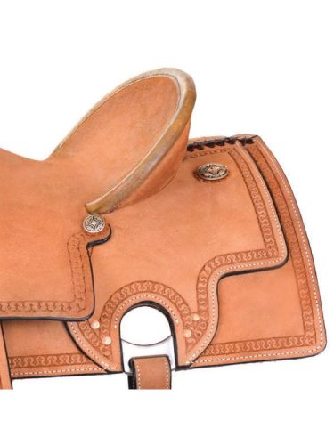 12  to 16  Circle Y Malta All Around Saddle 2725 w/Free Pad