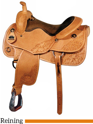 16  Big Horn Working Cowhorse All Around Reining Saddle 860