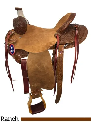 HR Hud Roberts Signature Association Ranch Saddle 409H