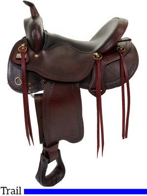 16  17  Big Horn Evolution Trail Saddle 1690 1691
