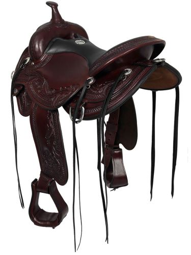 Circle Y Julie Goodnight Wind River Flex2 Trail Saddle 1750 w/Free Pad