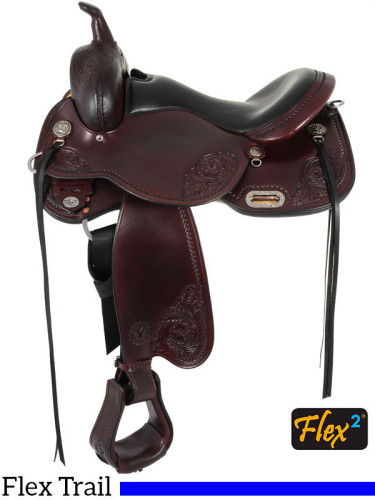 15  to 17  Circle Y Lady Trail  Flex2 Saddle 5701