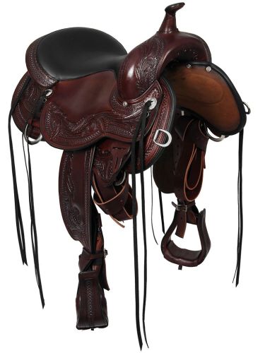 Circle Y Julie Goodnight Wind River Flex2 Trail Saddle 1750 w/Free Pad
