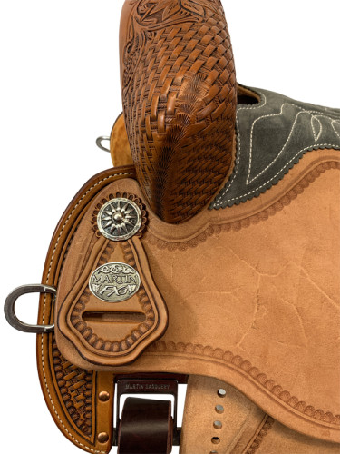 12.5  to 15.5  Martin Saddlery FX3 Barrel Racer 67-C2