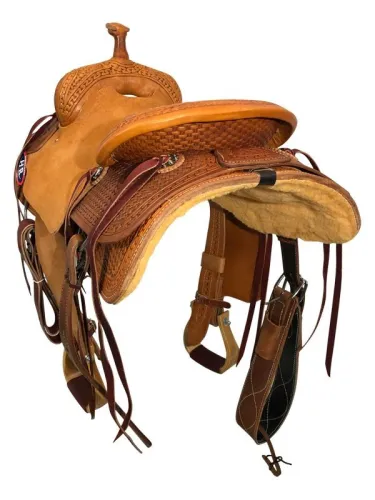 15  to 17  HR Hud Roberts Signature Cutting Saddle 732H
