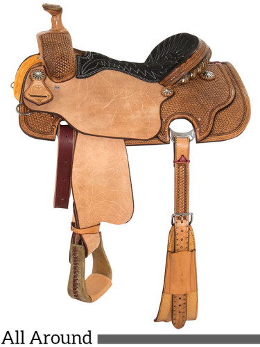 14  to 16  Circle Y All Around Saddle 2164 w/Free Pad