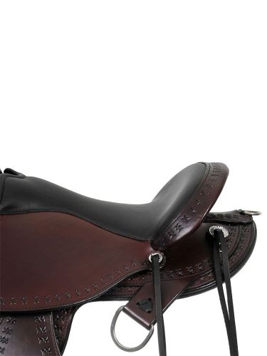 14  to 17  Circle Y Alabama Flex2 Trail Gaiter Saddle 1581 w/Free Pad