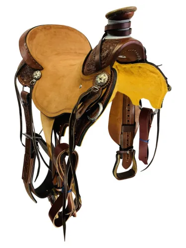 15  to 16  Billy Cook QH Wade Ranch Saddle 2293