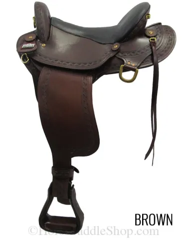 16  to 18   Big Horn Endurance Gaited Flex Saddle 1687