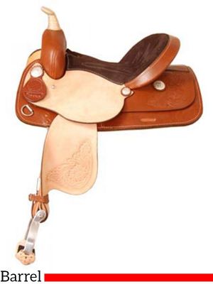 13  to 17  American Saddlery TS Fast Time Barrel Racer Saddle