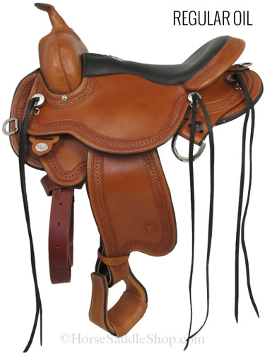14  to 17  Julie Goodnight Blue Ridge Flex2 Trail Saddle 1751