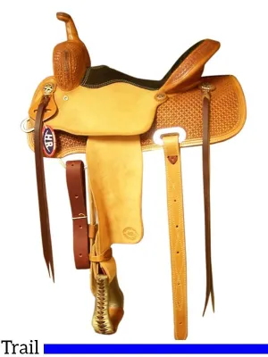 14  to 16.5  HR Western Trail Saddle 400